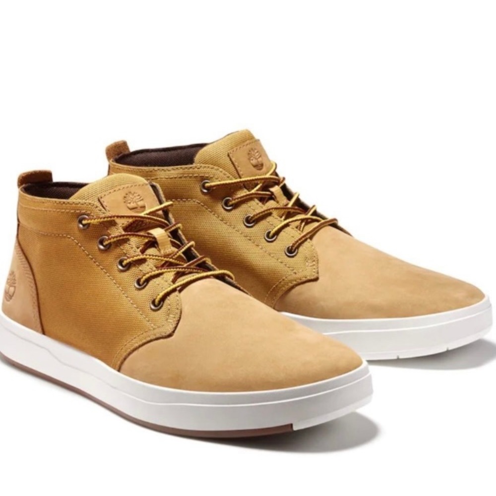 Timberland Davis Swiare Chukka Wheat Nubuck Ankle Boots 10.5 Mens